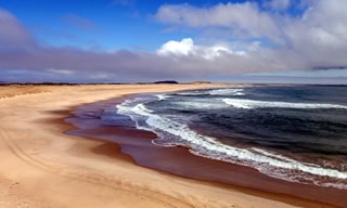 Plage déserte canada