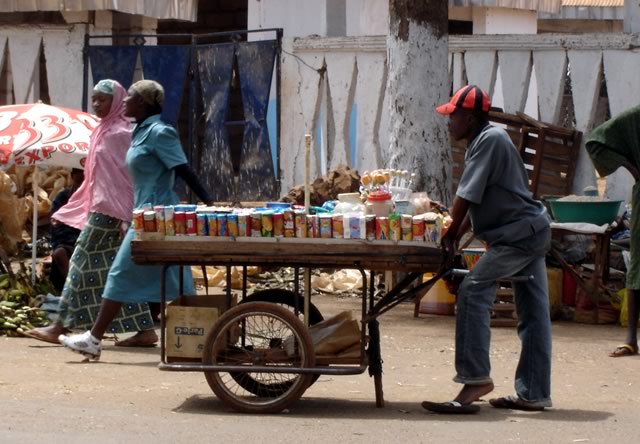 Marchand ambulant Cameroun